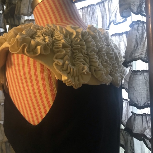 Just Taylor ruffle collar sheath cocktail dress. - Picture 6 of 11